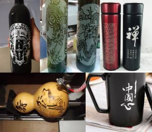 咸宁通山县酒瓶葫芦工艺品激光雕刻机